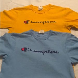 2 champion shirts